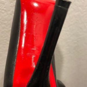 Christian Louboutin red bottom stiletto heels